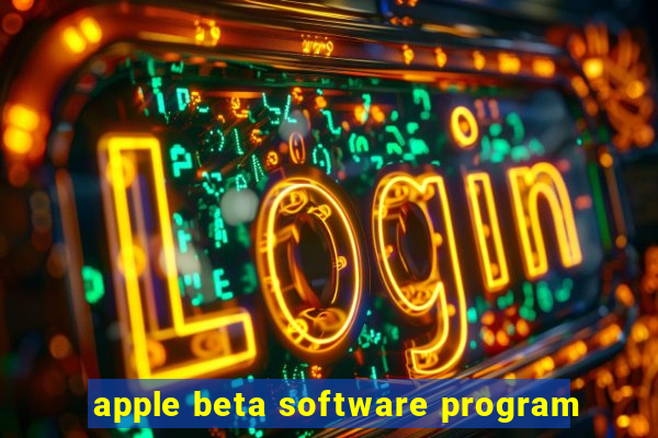 apple beta software program